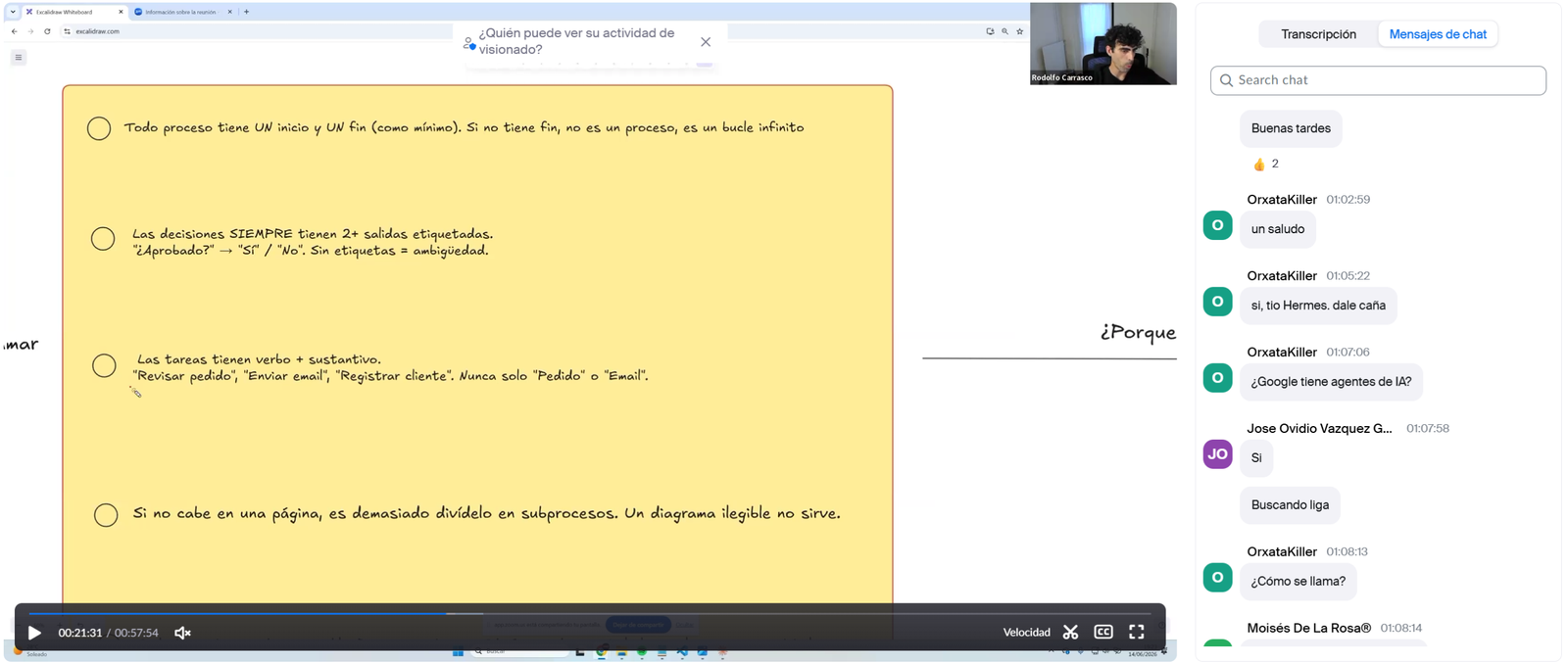 Clase en directo de El Clan de la IA.
